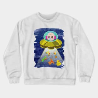 Alien baby Crewneck Sweatshirt